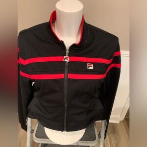 Fila zippered long sleeve jacket. Medium. Smoke free.